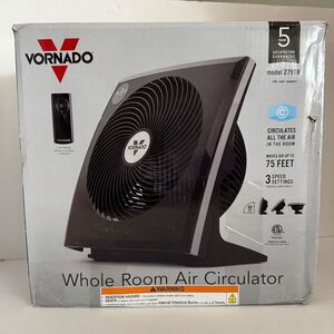 Vornado 279TR Whole Room Air Circulator Fan Tilt 3-Speed Timer / No Remote